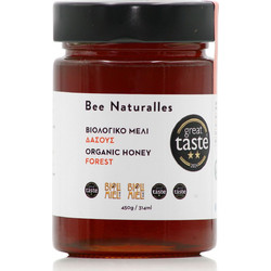 Bee Naturalles Organic Forest Honey (450gr) - Βιολογικό Μέλι Δάσους