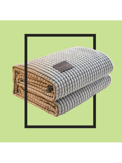 Βελουτέ Κουβέρτα Πικέ Διπλή 200x230cm σε 5 Αποχρώσεις Πράσινο