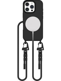 Tech-Protect Magnecklace MagSafe Back Cover Black με Λουράκι (iPhone 16 Pro Max)