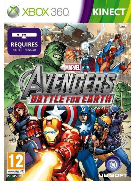 Marvel Avengers Battle For Earth Used Xbox 360