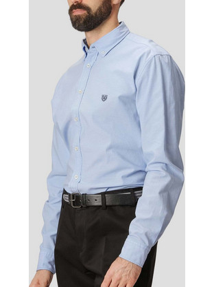 Pre End Ανδρικό Πουκάμισο Μακρυμάνικο 32-100240-4032 Ciel