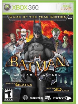 Batman Arkham Asylum Game Of The Year Edition Used Xbox 360