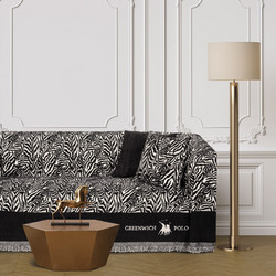Greenwich Polo Club Ριχτάρι Τριθέσιου Καναπέ 180x300 Essential 3935 Black Taupe