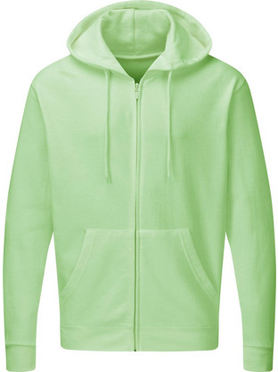 SG Zip Hoodie Ανδρική Ζακέτα Φούτερ με Κουκούλα και Φερμουάρ Neo Mint SG29