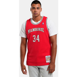 Mitchell & Ness Giannis Antetokounmpo Milwaukee Bucks Φανέλα Μπάσκετ NBA JY8726-MBURED1