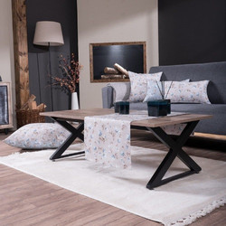 Τραβέρσα Altea Beige Teoran 40x160 Βαμβάκι-Πολυέστερ
