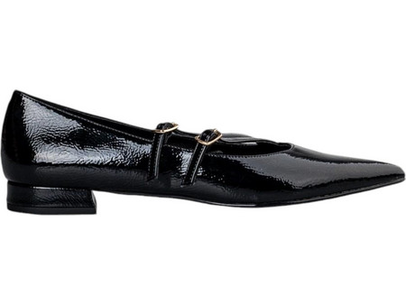 Μπαλαρίνα Envie Pointy Λουστρίνι E02-20811-BLACK Γυναικείο