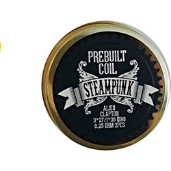 Steampunk Handmade Alien Clapton Coil (2 τεμ.) (0.25 Ohm)