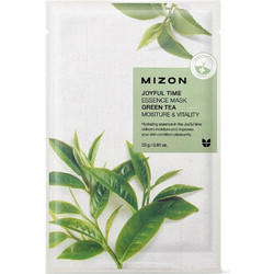 Mizon Joyful Time Essence Green Tea Mask 23gr