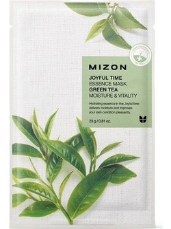 Mizon Joyful Time Essence Green Tea Mask 23gr