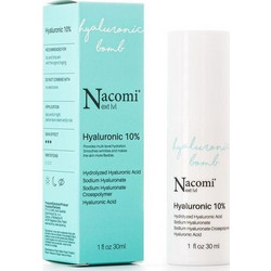 Nacomi Next Level Hialuronic Bomb 10% Ενυδατικό Serum Προσώπου με Υαλουρονικό 30ml