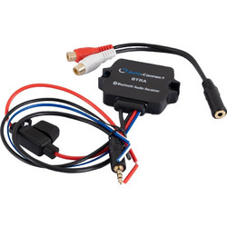 Bluetooth Audio Streamer AUX/RCA/3.5mm input, negative ground, remote signal Auto-Connect 720BTRA
