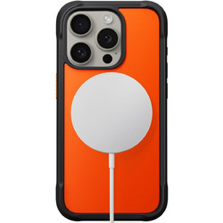 Nomad Rugged Back Cover with MagSafe Ultra Orange (iPhone 15 Pro)
