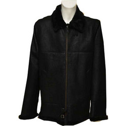 Leather 100 Y-A-Pilote Ανδρικό Μπουφάν Μουτόν Δερμάτινο Μαύρο