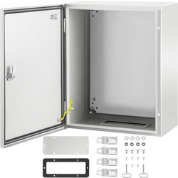 VEVOR NEMA Χαλύβδινο Κουτί 20x16x10'' NEMA 4X, IP66 Αδιάβροχο & Ανθεκτικό στη Σκόνη, Εξωτερικού/Εσωτερικού Χώρου, με Πλάκα Στήριξης DQXJSTCFS50X40X25V0