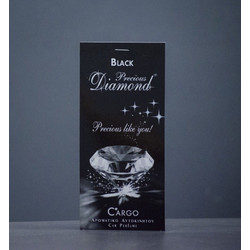 Precious Diamond Black Αρωματικό Κρεμαστό Αυτοκινήτου | Precious Diamond