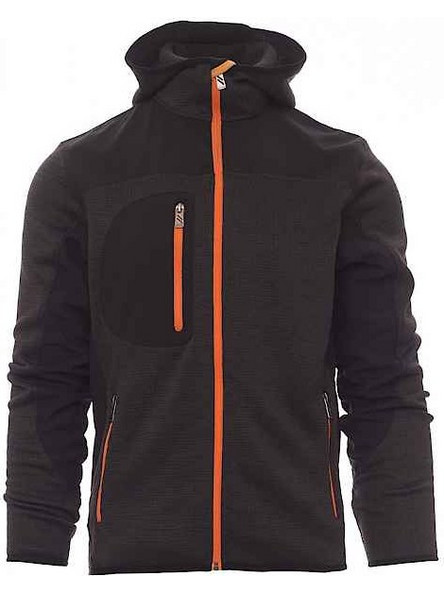 Τζάκετ Εργασίας Trip Γκρι Σκούρο Softshell Unisex & Κουκούλα PAYPER