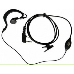 Hands-Free ακουστικά με διπλό καρφί για Baofeng και ασύρματους πομποδέκτες