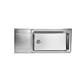 Foster Evo Ένθετος Νεροχύτης Inox Σατινέ 3219051 Αριστερό 116x50cm