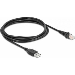 Καλώδιο USB-A male σε RJ50 male Delock - 1.5m - Μαύρο 90598