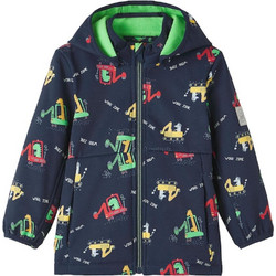 Name It Παιδικό Μπουφάν Χειμωνιάτικο Softshell Αδιάβροχο Μπλε 13216396
