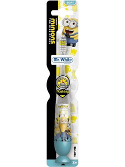 Mr.White Minions Flashing Kids Παιδική Οδοντόβουρτσα Μπλε