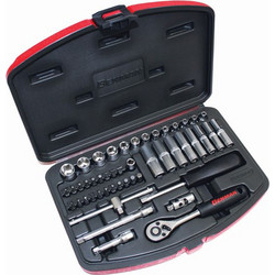 BENMAN 70241 Σειρά καρυδάκια με καστάνια 1/4" (48 τεμάχια)