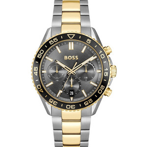 Hugo Boss Ανδρικό Ρολόι Χρονογράφος με Χρυσό Μεταλλικό Μπρασελέ 1514144