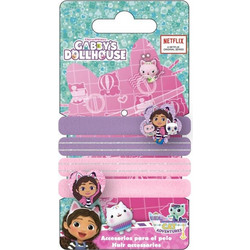 Cerda Gabby's Dollhouse Σετ Κοκκαλάκια Μαλλιών 4Τμχ (2500003449)