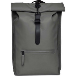 Rains Rolltop 13320 Αδιάβροχο Σακίδιο Πλάτης 17lt Γκρι