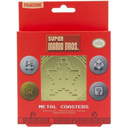 Super Mario Metal Coasters Videogames NEW