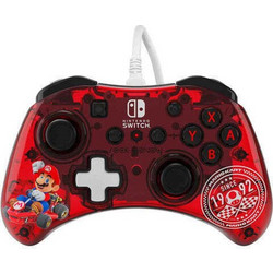 PDP Rock Candy Mario Cart Wired Controller Red