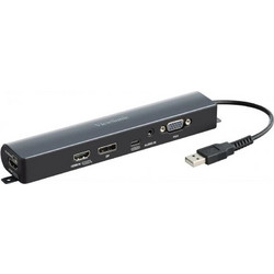 USB Hub Viewsonic USB-C/Display Port/HDMI/VGA/PC Audio Inputs (VB-IOB-001)