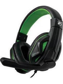 Fenner Cuffie Gaming Headset Over Ear Black Green