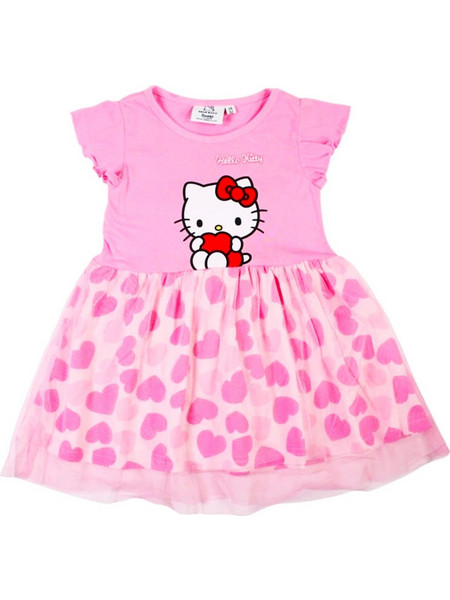 Setino Παιδικό Φόρεμα με Τούλι Hello Kitty Ροζ