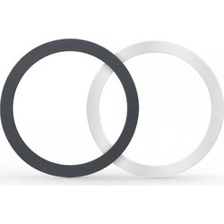 Tech-Protect Magmat MagSafe Ring Magmat Universal Black & Silver 2τμχ