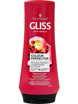 Schwarzkopf Gliss Ultimate Color Conditioner Κερατίνης για Προστασία Χρώματος για Βαμμένα Μαλλιά 200ml