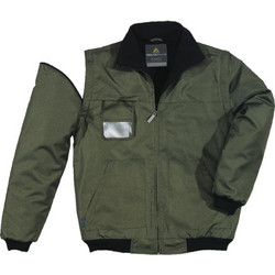 Μπουφάν με αποσπώμενα μανίκια Delta plus - RENO ΧΑΚΙ - BOTTLE GREEN 264