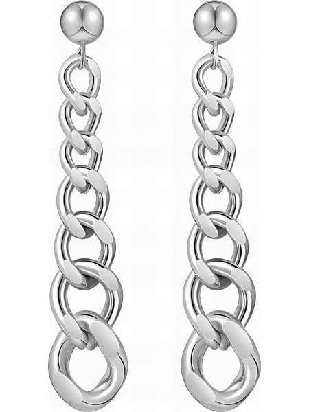 Σκουλαρίκια από ανοξείδωτο ατσάλι EARRINGS Celestria- 89487-0