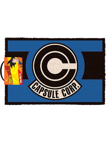 Dragon Ball Z Capsule Corp doormat