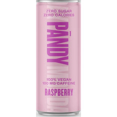 Pandy Energy Drink Raspberry 330ml Ανθρακούχο Ενεργειακό Ρόφημα με Γεύση Σμέουρο