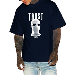 Ghetto T-shirt Trust Hip Hop Streetwear Navy Blue