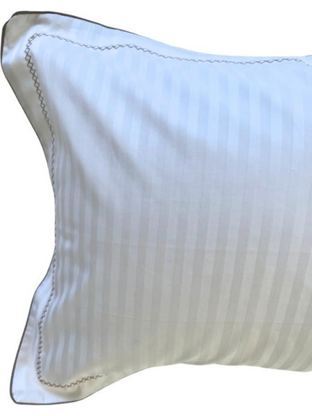 Pennie Oxford Μαξιλαροθήκη Γκρι 50x70cm 212062-02 ref10289693