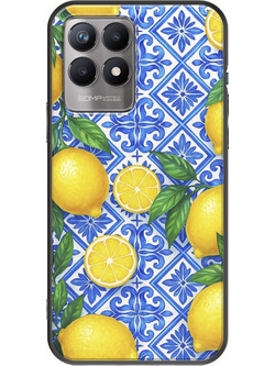 Lemon Garden Realme 8i Black TPU (Μαύρη Σιλικόνη)