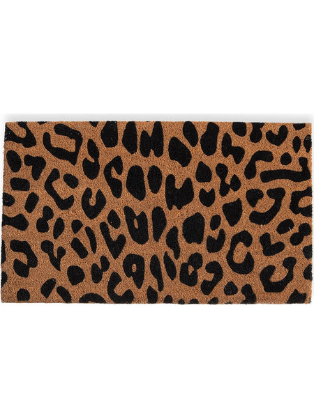 Nef-Nef Homeware Ταπέτο Εισόδου Κοκοφοίνικα Leopard 45x75 Natural