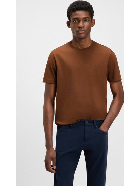 BOSS T-SHIRT ΜΠΛΟΥΖΑ ΑΝΔΡΙΚΗ THOMPSON - ΚΑΦΕ - 50468347