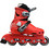 Roxa Beetle Junior Inline Αυξομειούμενα Rollers Παιδικά Κόκκινα