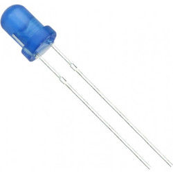 3mm LED Diffused Μπλε