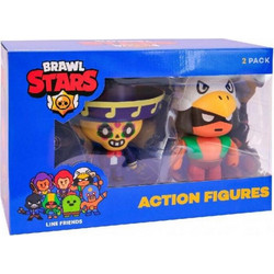 PMI Brawl Stars Φιγούρες 2-Pack Σειρά 1 Σχέδιο 2 BRW6550