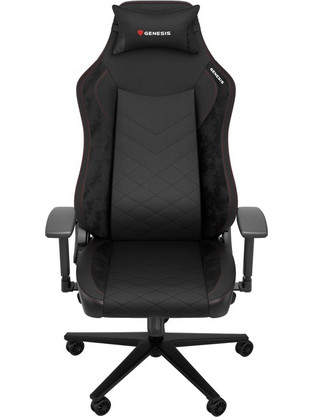 Genesis Nitro 890 G2 Καρέκλα Gaming Δερματίνης με Ρυθμιζόμενα Μπράτσα Μαύρη